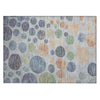 Piper Looms Chantille Geometric ACN1899 Denim Machine Washable Area Rug Scatter Main Image