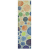Piper Looms Chantille Geometric ACN1899 Navy Machine Washable Area Rug Runner Main Image