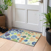 Piper Looms Chantille Geometric ACN1899 Navy Machine Washable Area Rug Scatter Lifestyle Image Feature