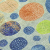 Piper Looms Chantille Geometric ACN1899 Navy Machine Washable Area Rug Swatch Image