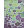 Piper Looms Chantille Geometric ACN1899 Purple Machine Washable Area Rug main image