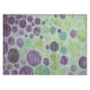 Piper Looms Chantille Geometric ACN1899 Purple Machine Washable Area Rug Scatter Main Image
