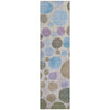 Piper Looms Chantille Geometric ACN1899 Taupe Machine Washable Area Rug Runner Main Image