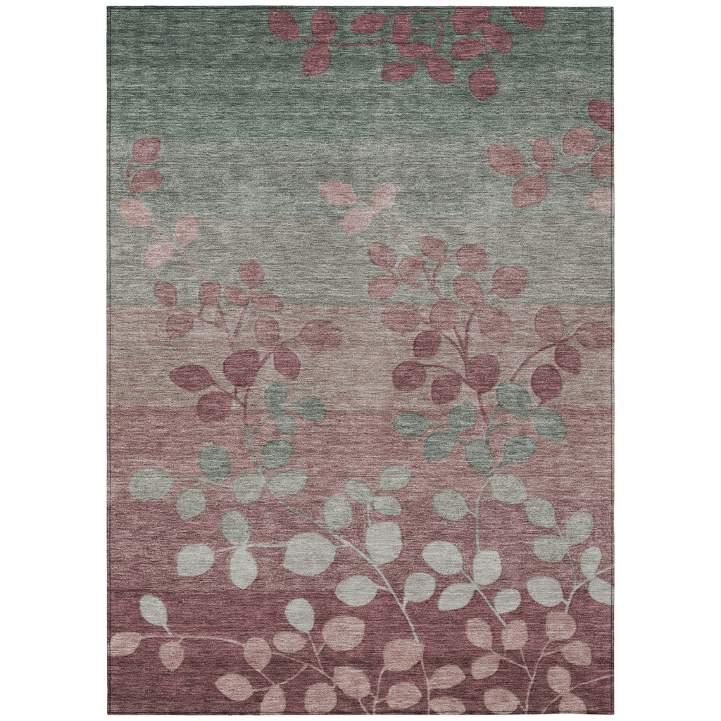 Piper Looms Chantille Floral ACN1900 Blush Machine Washable Area Rug main image
