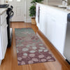 Piper Looms Chantille Floral ACN1900 Blush Machine Washable Area Rug Runner Lifestyle Image Feature