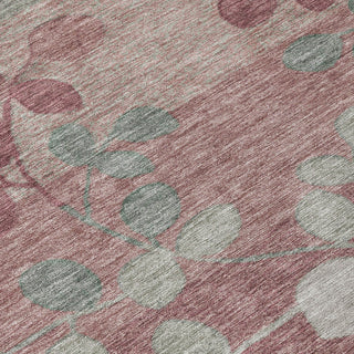 Piper Looms Chantille Floral ACN1900 Blush Machine Washable Area Rug Swatch Image