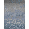 Piper Looms Chantille Floral ACN1900 Denim Machine Washable Area Rug main image
