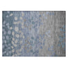 Piper Looms Chantille Floral ACN1900 Denim Machine Washable Area Rug Scatter Main Image