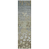 Piper Looms Chantille Floral ACN1900 Khaki Machine Washable Area Rug Runner Main Image