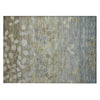 Piper Looms Chantille Floral ACN1900 Khaki Machine Washable Area Rug Scatter Main Image