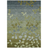 Piper Looms Chantille Floral ACN1900 Olive Machine Washable Area Rug main image