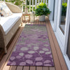 Piper Looms Chantille Floral ACN1900 Purple Machine Washable Area Rug Runner Outdoor Lifestyle Image Feature