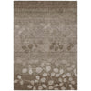 Piper Looms Chantille Floral ACN1900 Taupe Machine Washable Area Rug main image