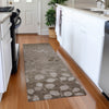 Piper Looms Chantille Floral ACN1900 Taupe Machine Washable Area Rug Runner Lifestyle Image Feature