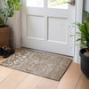 Piper Looms Chantille Floral ACN1900 Taupe Machine Washable Area Rug Scatter Lifestyle Image Feature