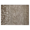 Piper Looms Chantille Floral ACN1900 Taupe Machine Washable Area Rug Scatter Main Image