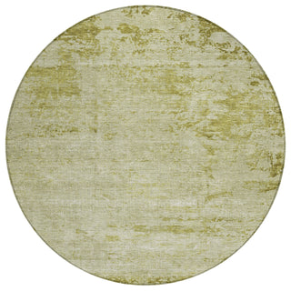 Piper Looms Chantille Modern ACN1901 Aloe Machine Washable Area Rug Round Main Image