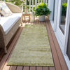 Piper Looms Chantille Modern ACN1901 Aloe Machine Washable Area Rug Runner Outdoor Lifestyle Image Feature