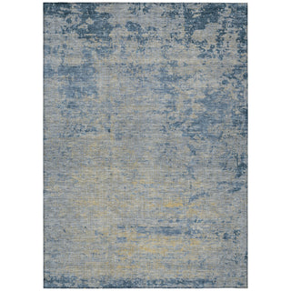 Piper Looms Chantille Modern ACN1901 Navy Machine Washable Area Rug main image
