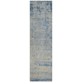 Piper Looms Chantille Modern ACN1901 Navy Machine Washable Area Rug Runner Main Image
