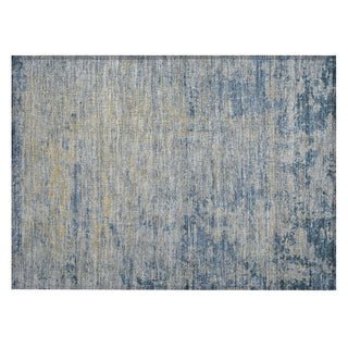Piper Looms Chantille Modern ACN1901 Navy Machine Washable Area Rug Scatter Main Image