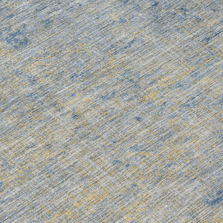 Piper Looms Chantille Modern ACN1901 Navy Machine Washable Area Rug Swatch Image