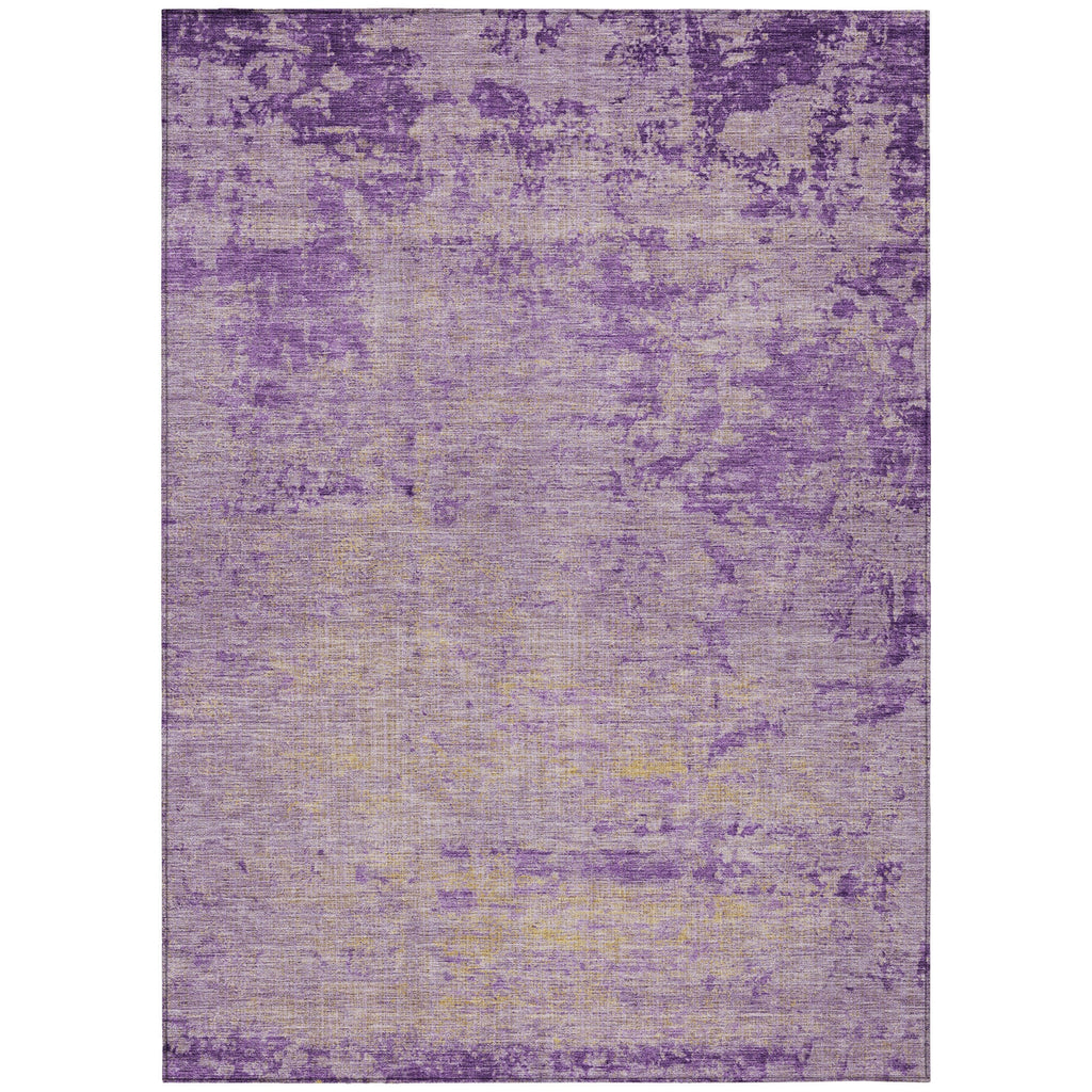 Piper Looms Chantille Modern ACN1901 Purple Machine Washable Area Rug main image