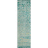 Piper Looms Chantille Modern ACN1901 Teal Machine Washable Area Rug Runner Main Image