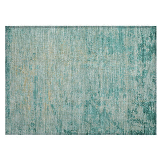 Piper Looms Chantille Modern ACN1901 Teal Machine Washable Area Rug Scatter Main Image