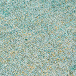 Piper Looms Chantille Modern ACN1901 Teal Machine Washable Area Rug Swatch Image