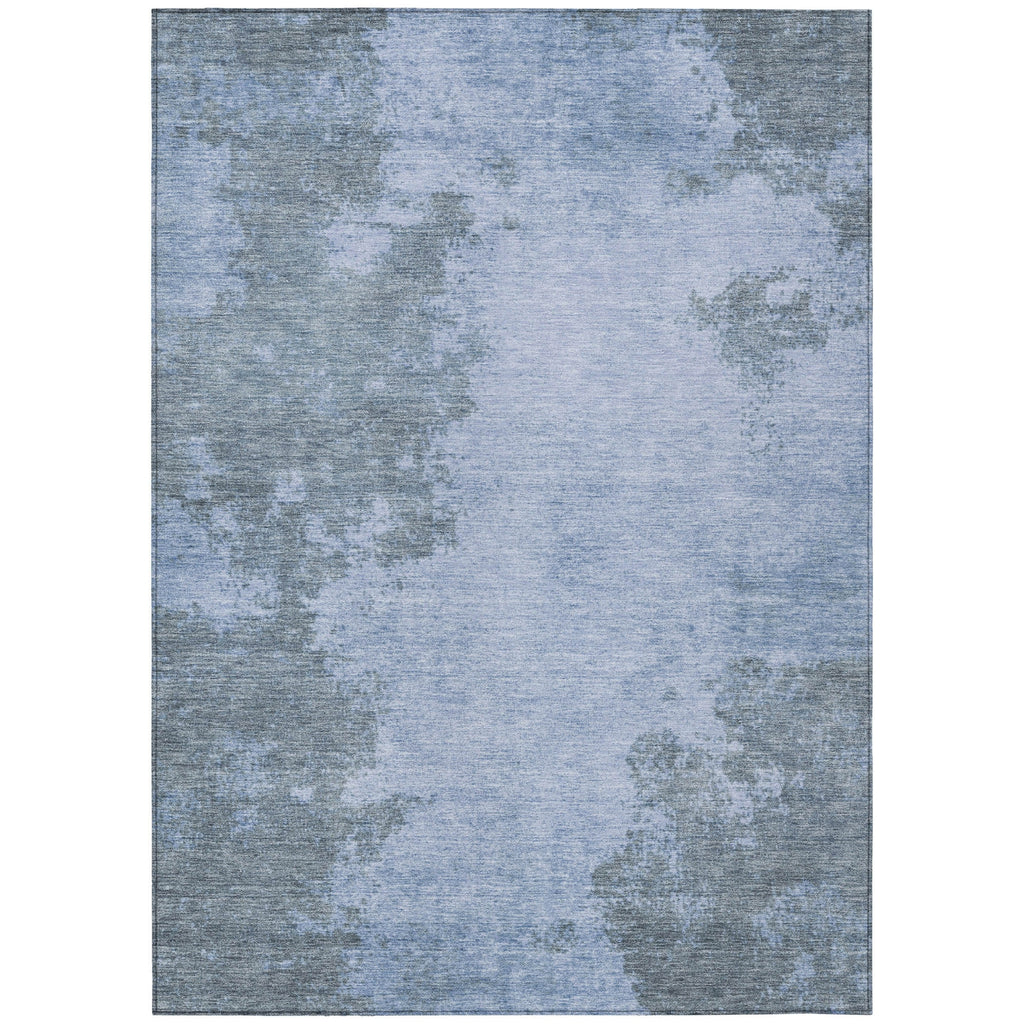 Piper Looms Chantille Modern ACN1902 Blue Machine Washable Area Rug main image