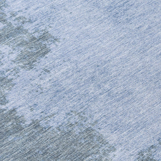 Piper Looms Chantille Modern ACN1902 Blue Machine Washable Area Rug Swatch Image