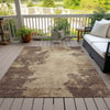 Piper Looms Chantille Modern ACN1902 Brown Machine Washable Area Rug Outdoor Lifestyle Image Feature