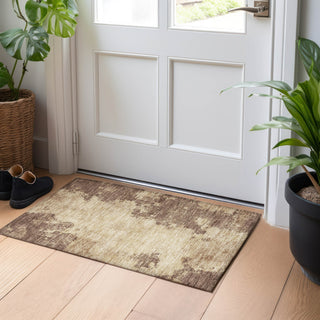 Piper Looms Chantille Modern ACN1902 Brown Machine Washable Area Rug Scatter Lifestyle Image Feature