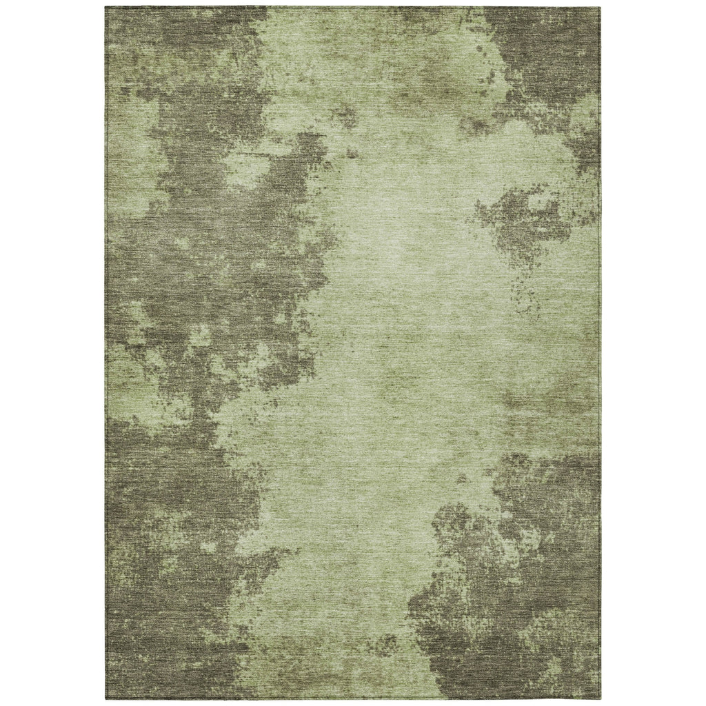 Piper Looms Chantille Modern ACN1902 Olive Machine Washable Area Rug main image