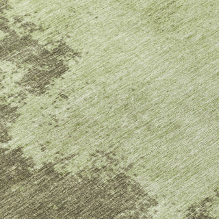 Piper Looms Chantille Modern ACN1902 Olive Machine Washable Area Rug Swatch Image