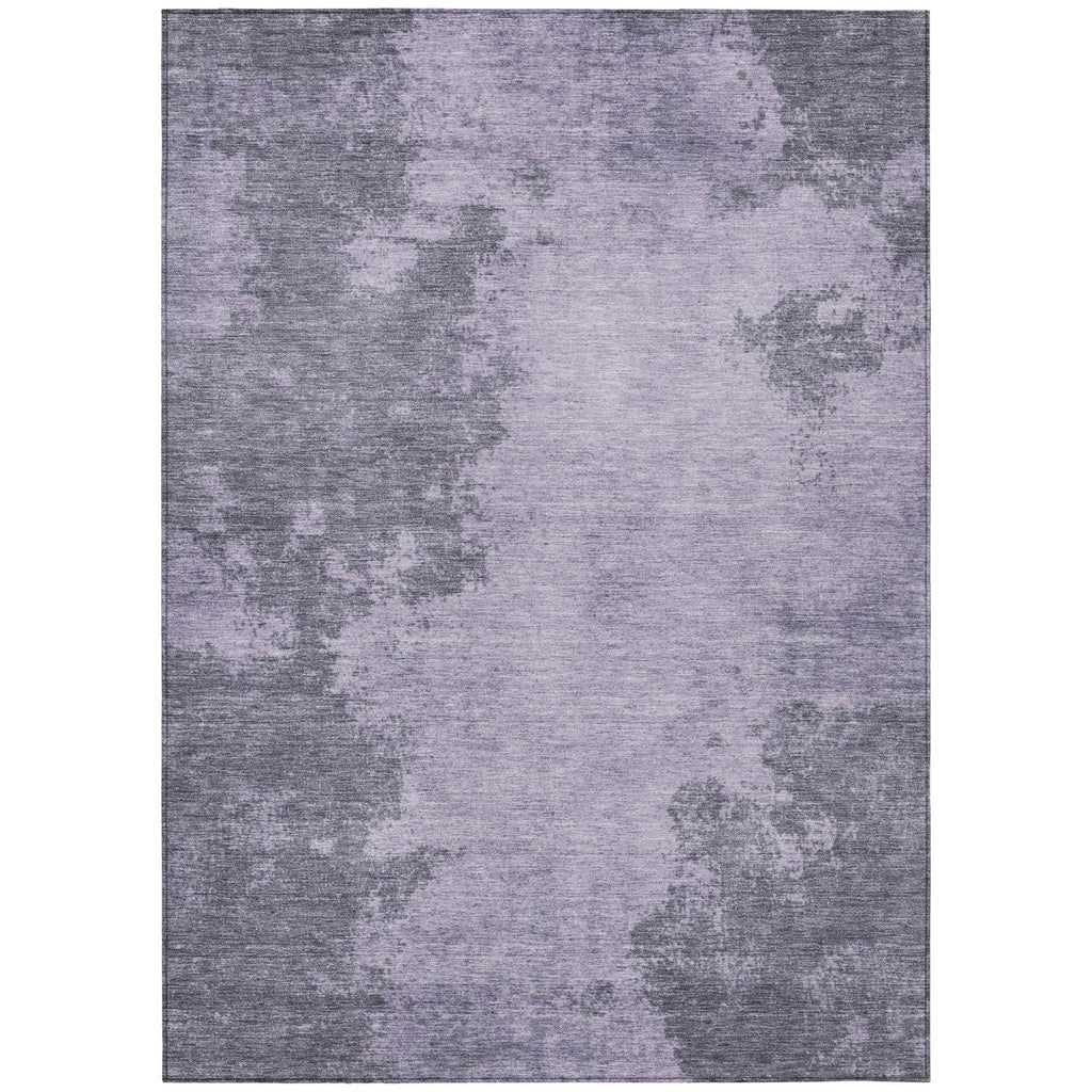 Piper Looms Chantille Modern ACN1902 Purple Machine Washable Area Rug main image