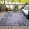 Piper Looms Chantille Modern ACN1902 Purple Machine Washable Area Rug Outdoor Lifestyle Image Feature