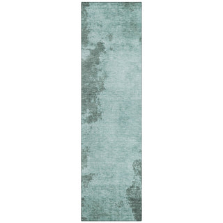 Piper Looms Chantille Modern ACN1902 Teal Machine Washable Area Rug Runner Main Image