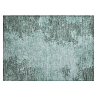 Piper Looms Chantille Modern ACN1902 Teal Machine Washable Area Rug Scatter Main Image