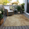 Piper Looms Chantille Modern ACN1903 Beige Machine Washable Area Rug Outdoor Lifestyle Image Feature