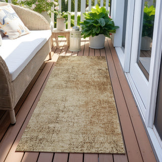Piper Looms Chantille Modern ACN1903 Beige Machine Washable Area Rug Runner Outdoor Lifestyle Image Feature