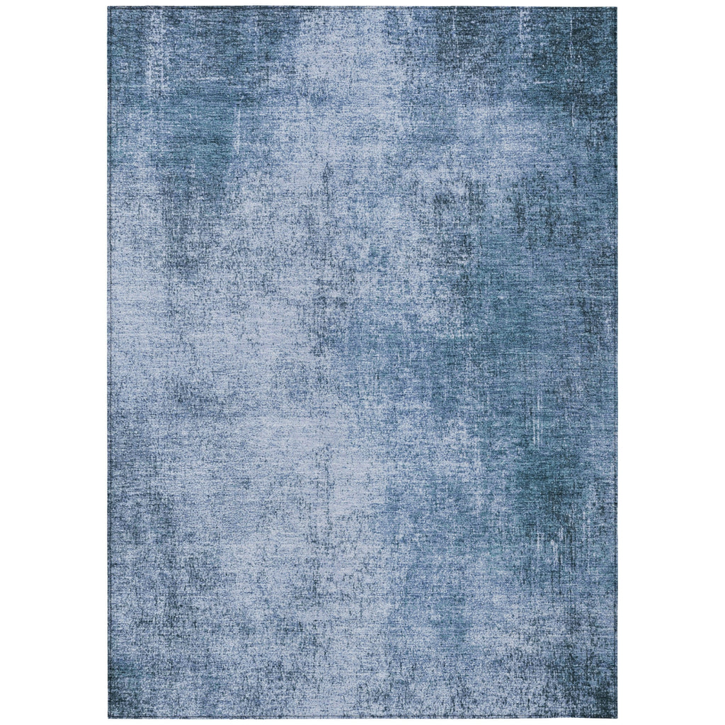 Piper Looms Chantille Modern ACN1903 Blue Machine Washable Area Rug main image