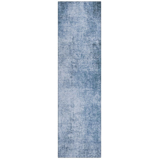 Piper Looms Chantille Modern ACN1903 Blue Machine Washable Area Rug Runner Main Image