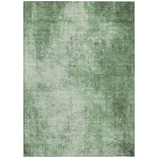 Piper Looms Chantille Modern ACN1903 Green Machine Washable Area Rug main image