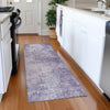Piper Looms Chantille Modern ACN1903 Lavender Machine Washable Area Rug Runner Lifestyle Image Feature