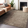 Piper Looms Chantille Modern ACN1904 Chocolate Machine Washable Area Rug Lifestyle Image Feature