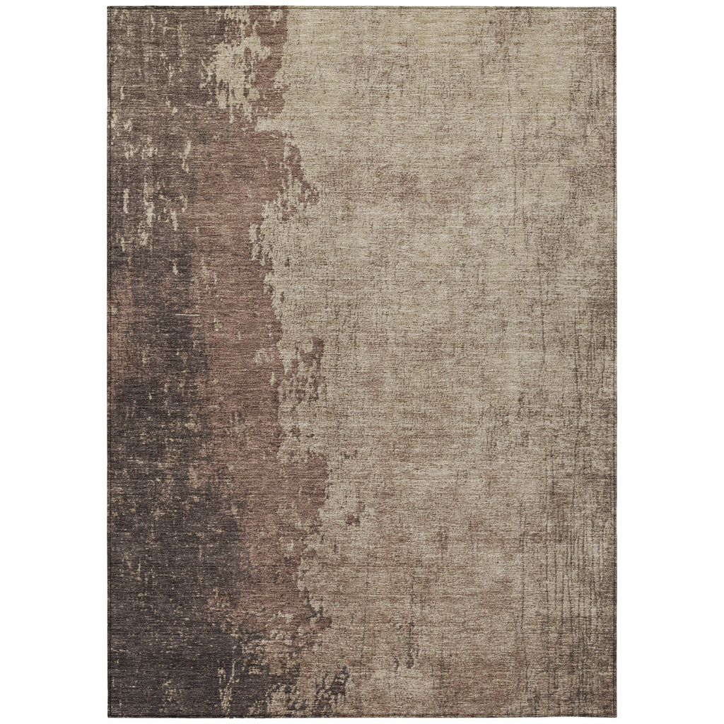 Piper Looms Chantille Modern ACN1904 Chocolate Machine Washable Area Rug main image
