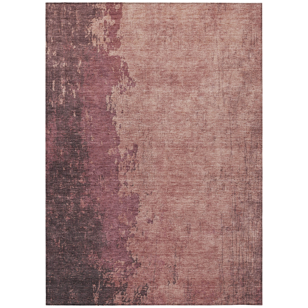 Piper Looms Chantille Modern ACN1904 Coral Machine Washable Area Rug main image