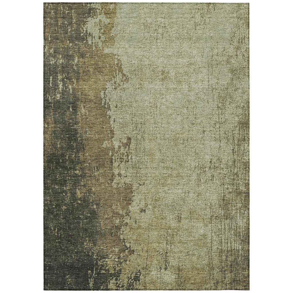 Piper Looms Chantille Modern ACN1904 Olive Machine Washable Area Rug main image